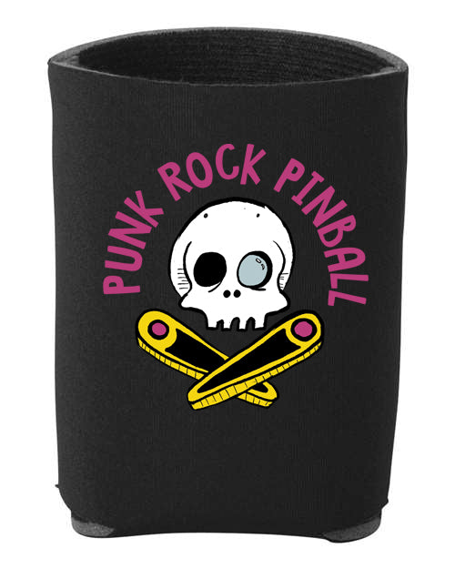 Punk Rock Pinball "Color Skully" Koozie