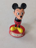 Mickey Mouse Maxi-Puppet Push Button Toy Kohner Bros Disney Figurine - damaged (vintage, collectable, nostalgia, toy)