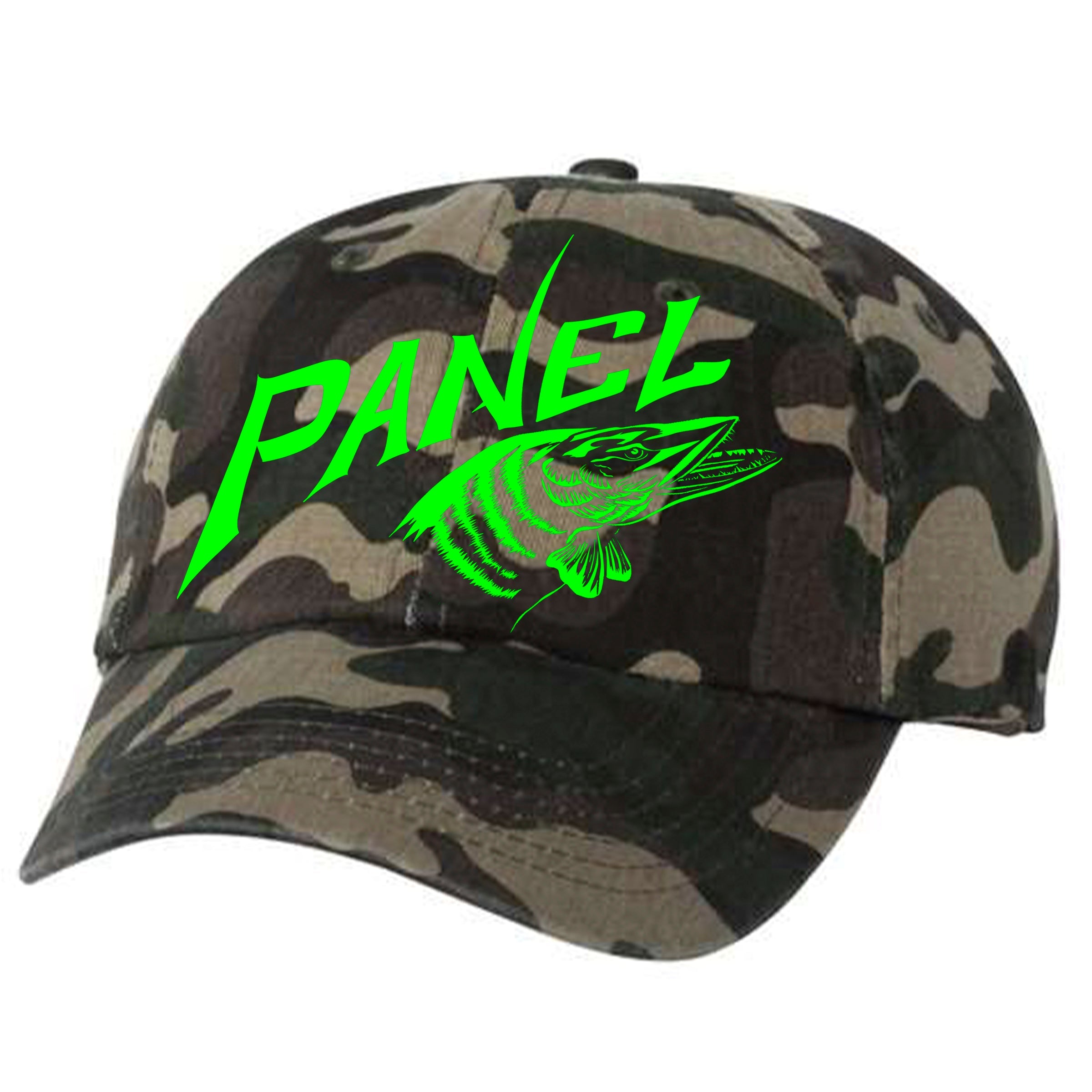 Panel Embroidered Dad Hat