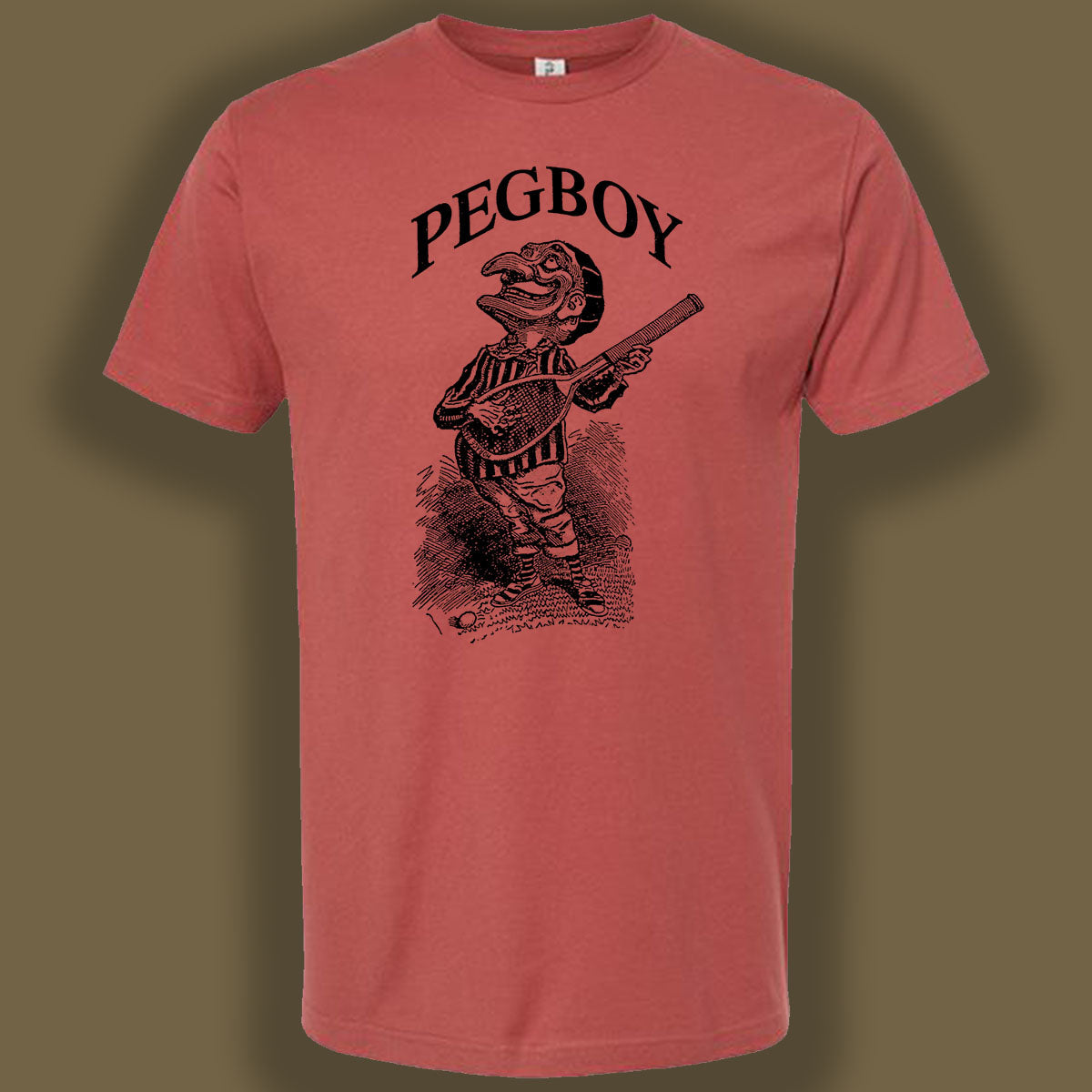 Pegboy "Strummin'" Tee Shirt
