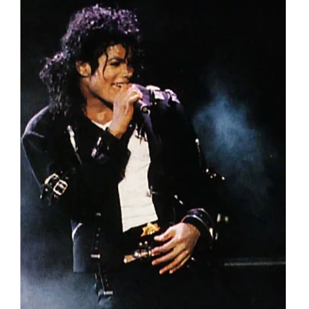 Bad Michael Jackson Black Leather Jacket