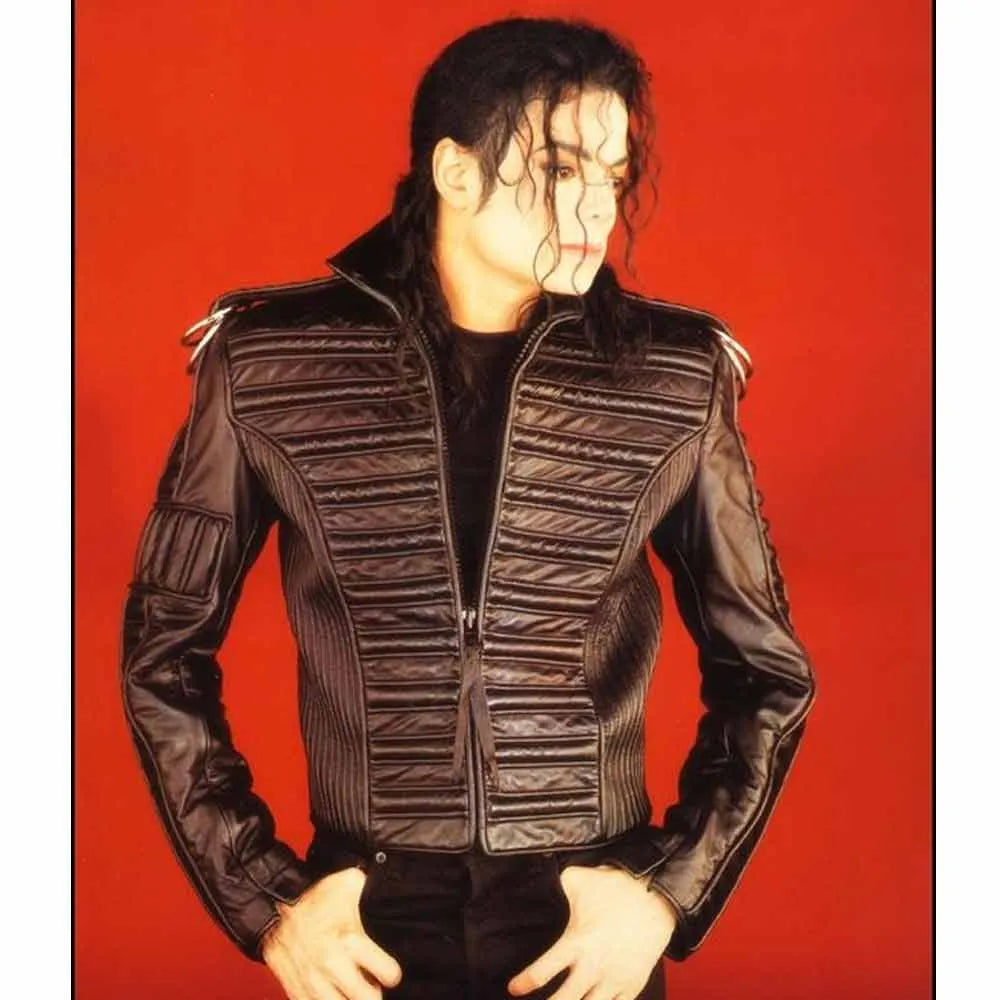 Michael Jackson Man In The Mirror Leather Jacket