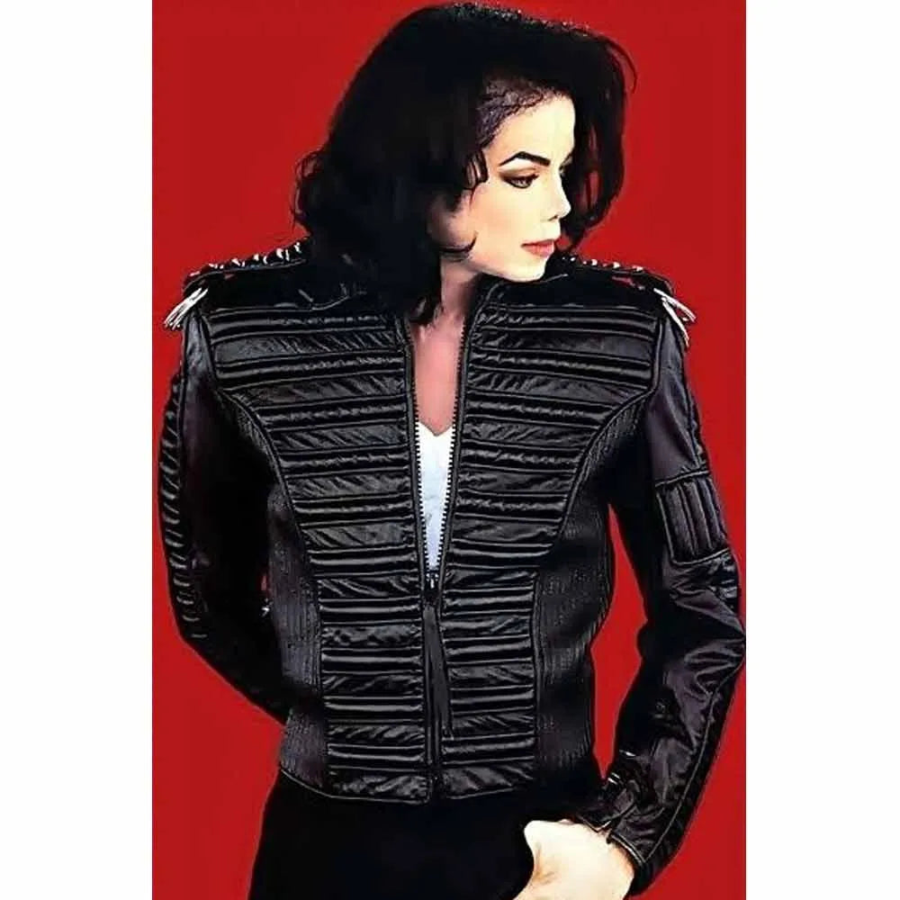 Michael Jackson Man In The Mirror Leather Jacket