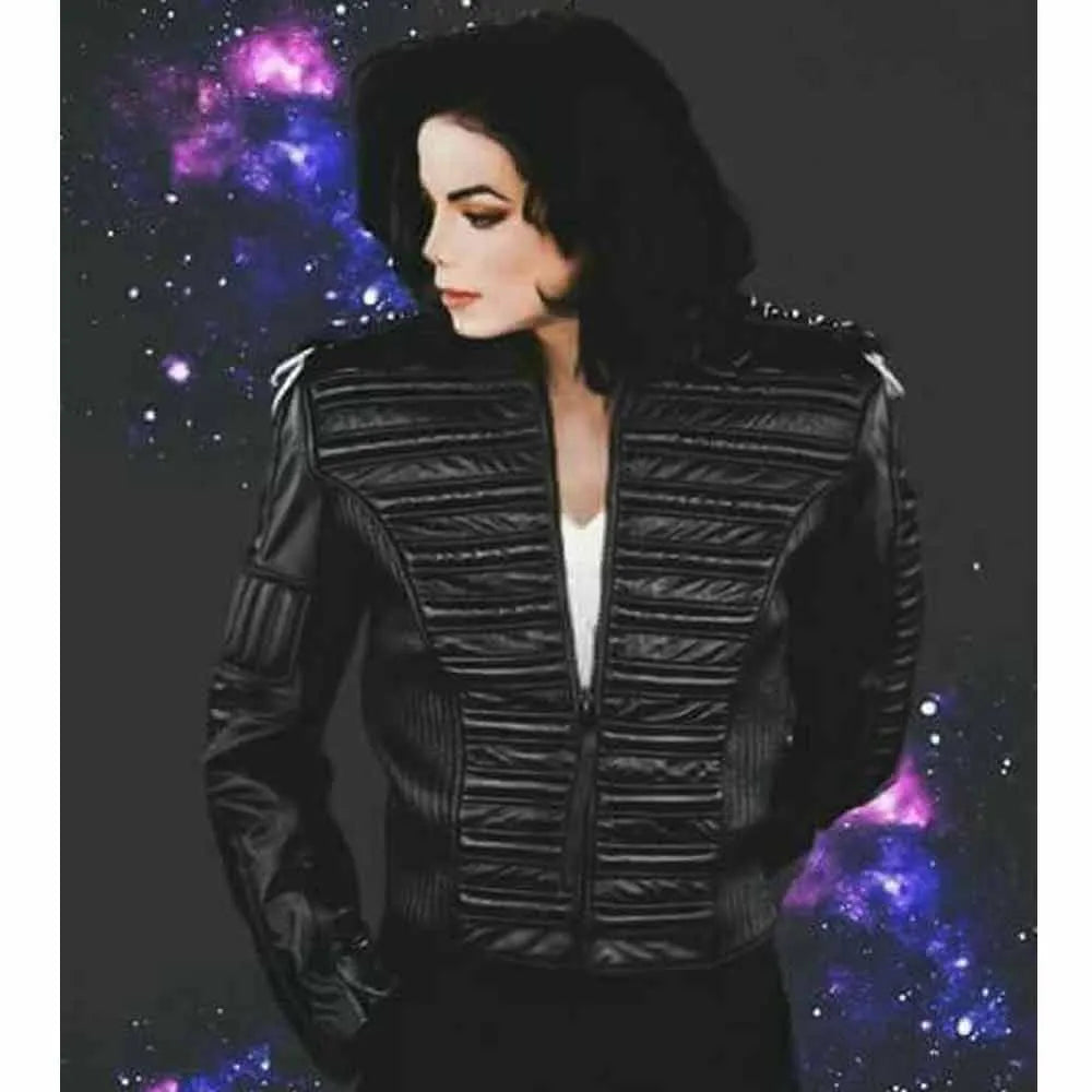 Michael Jackson Man In The Mirror Leather Jacket