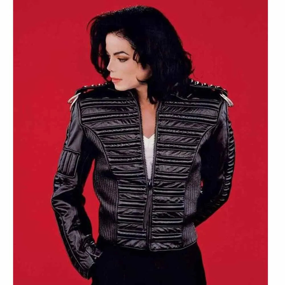 Michael Jackson Man In The Mirror Leather Jacket
