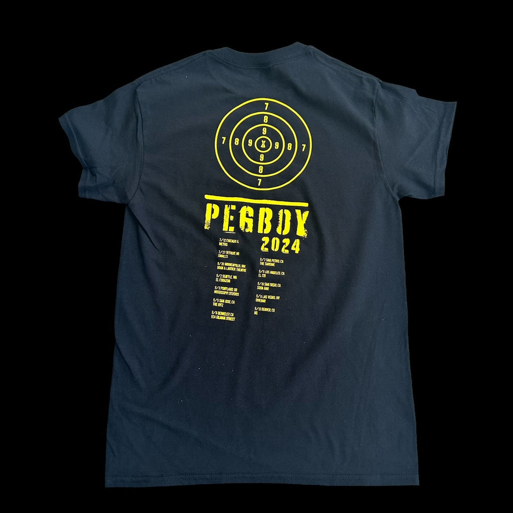 Pegboy "Tour That (mostly) Never Was" Tee Shirt
