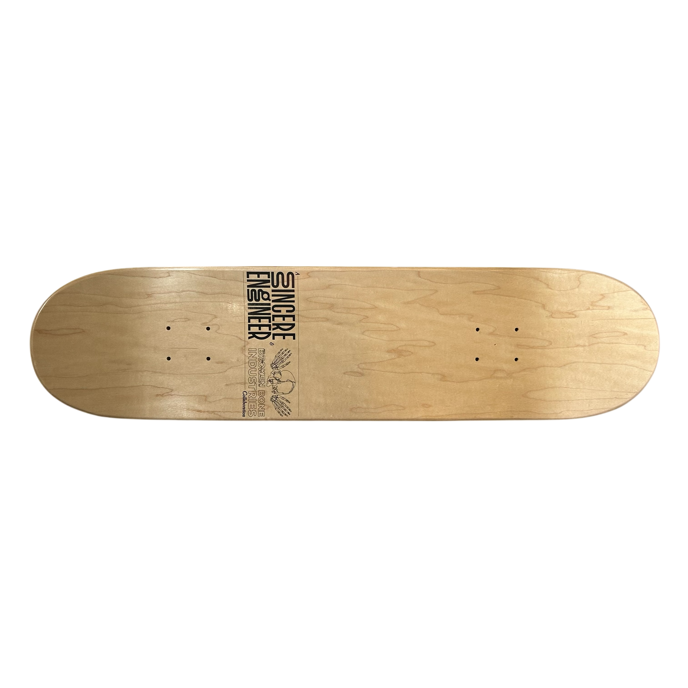 Sincere Engineer "Corn Dog Skeleton" Skate Deck