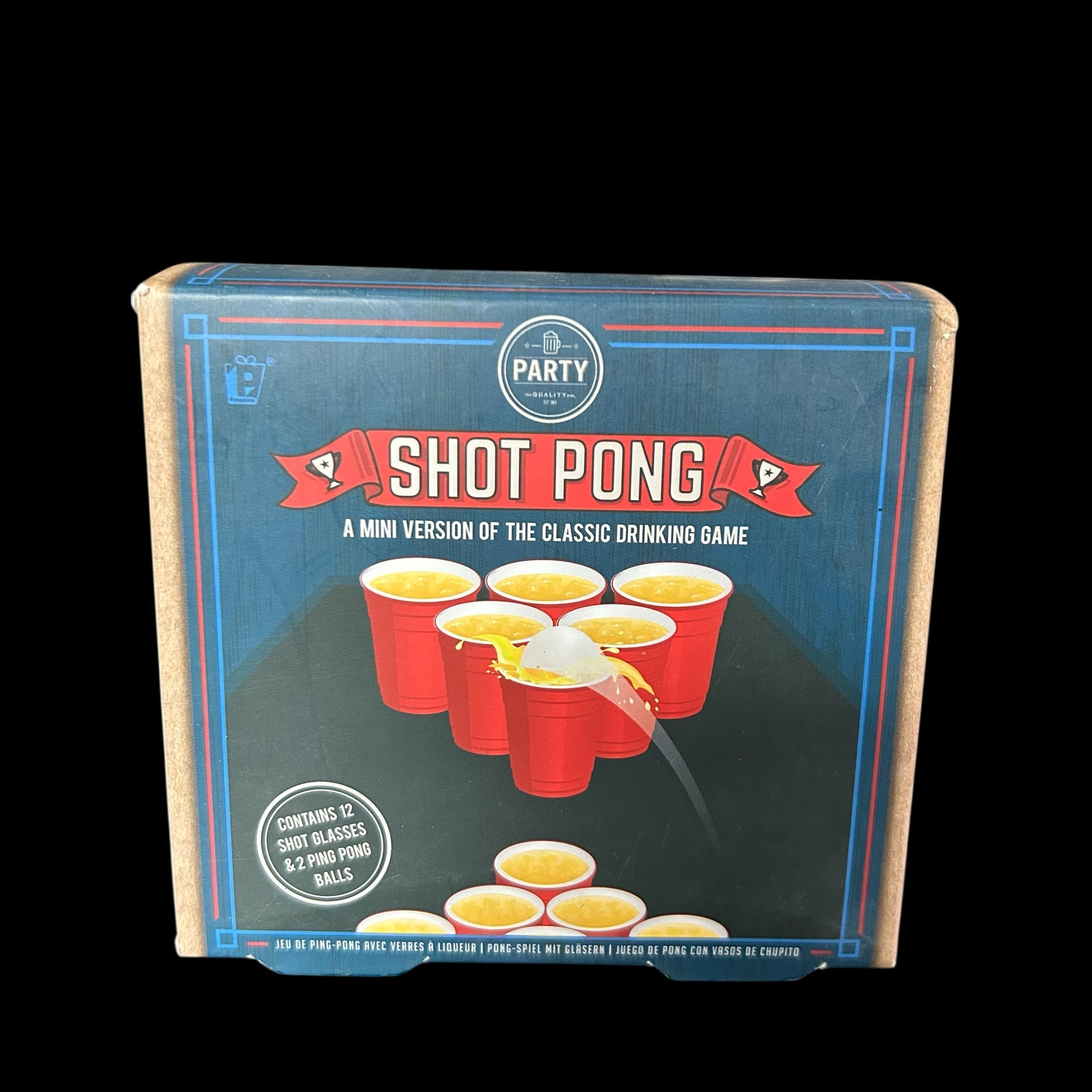 Shot Pong Drinking Game