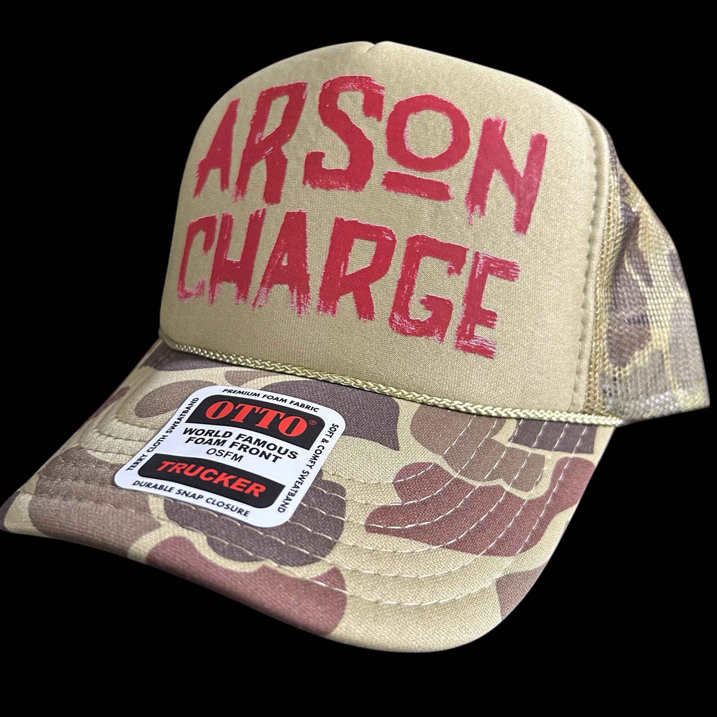 Arson Charge "Logo" Trucker Hat