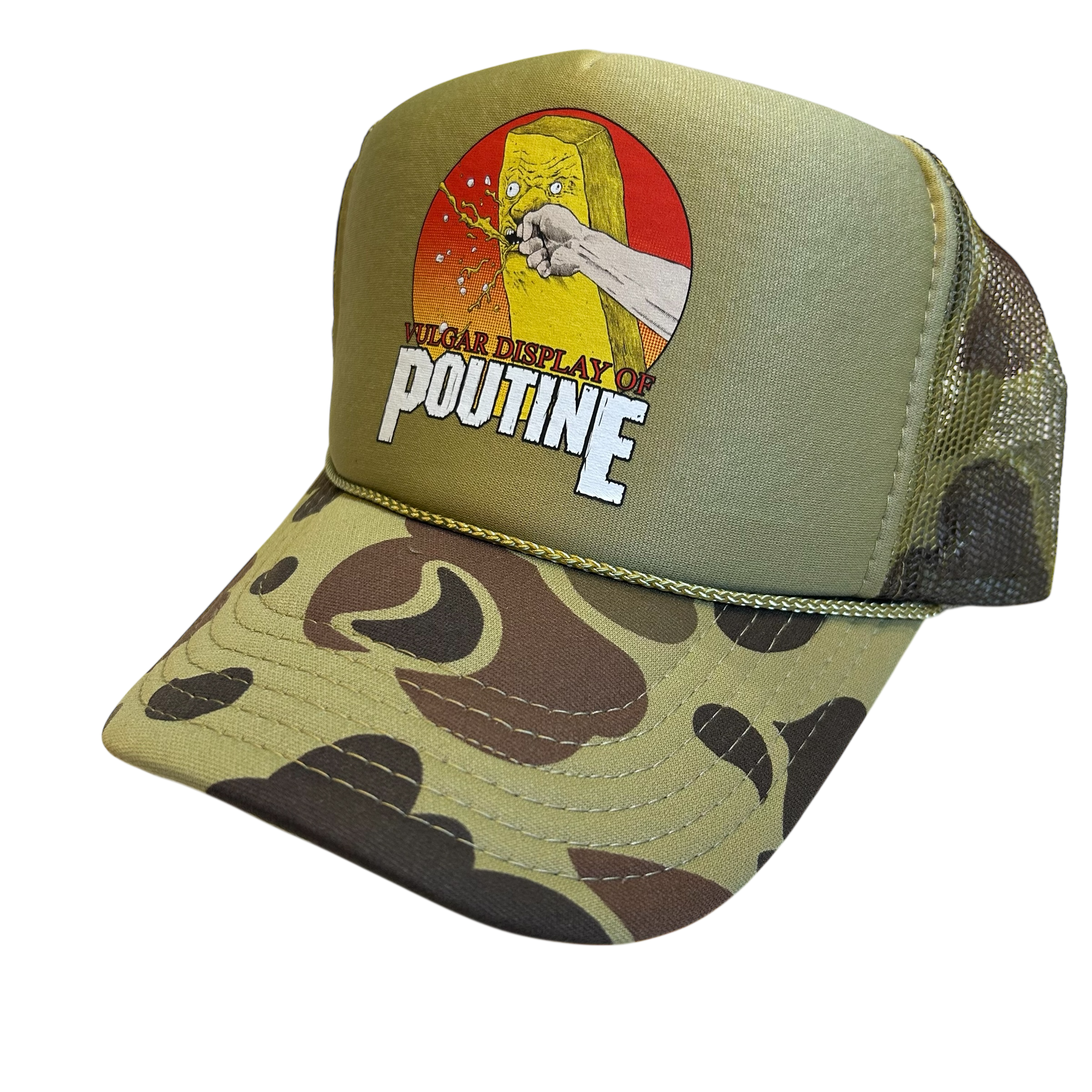 Vulgar Display of Poutine "Logo" Trucker Hat