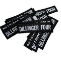 Dillinger Four "Logo" Embroidered Iron On Patch