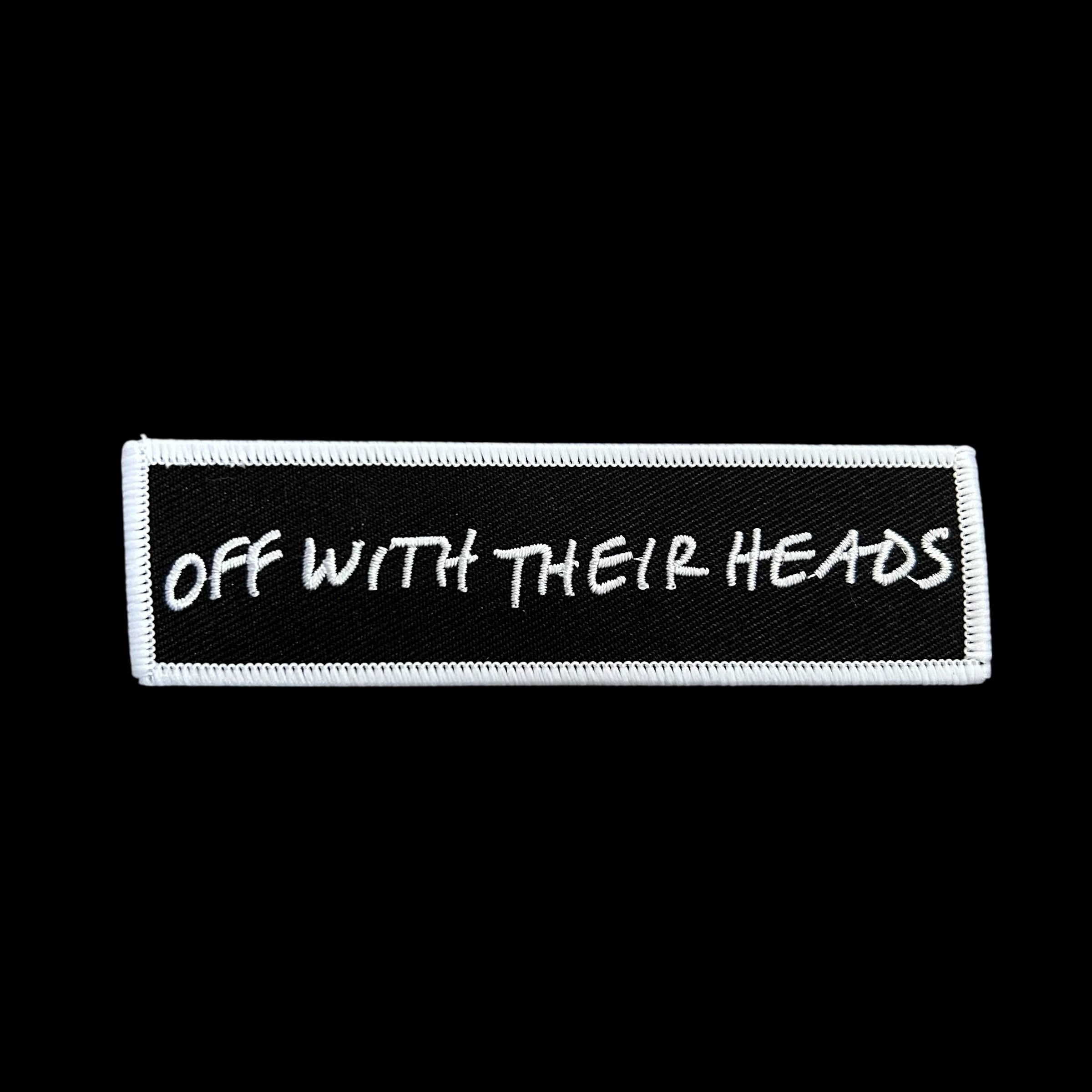 OWTH "Handwritten" Embroidered Iron On Patch