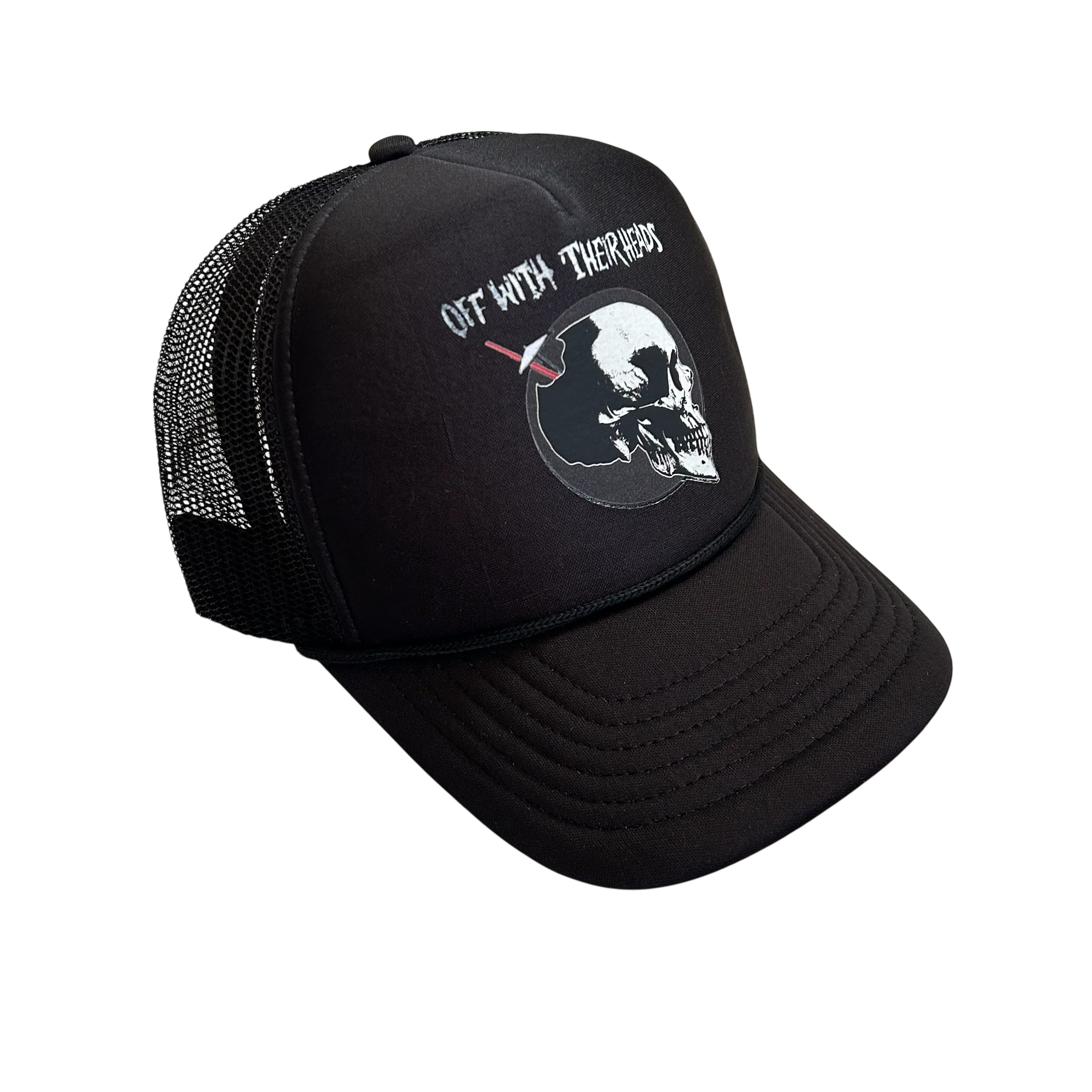 Tiki Skull Trucker Hat