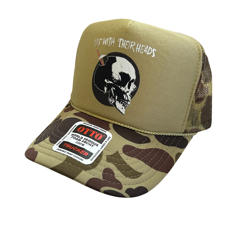 Tiki Skull Trucker Hat