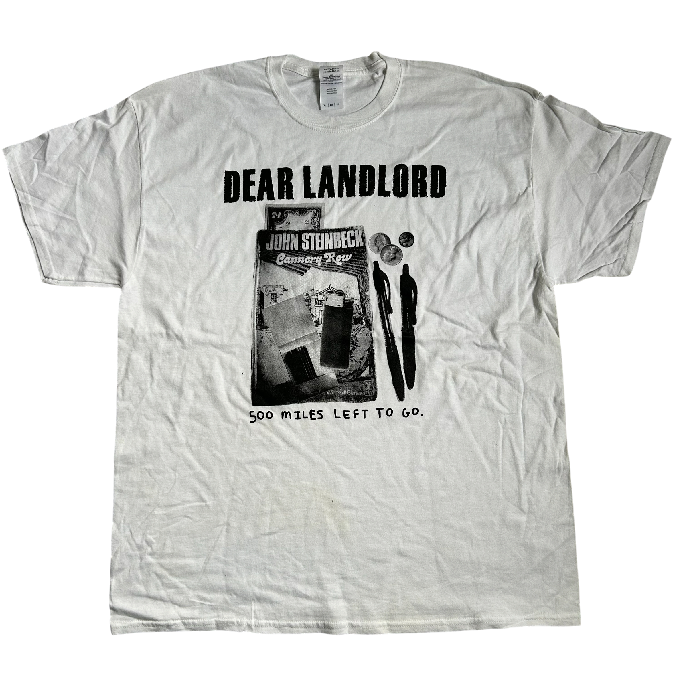 Dear Landlord "500 Miles" Tee Shirt