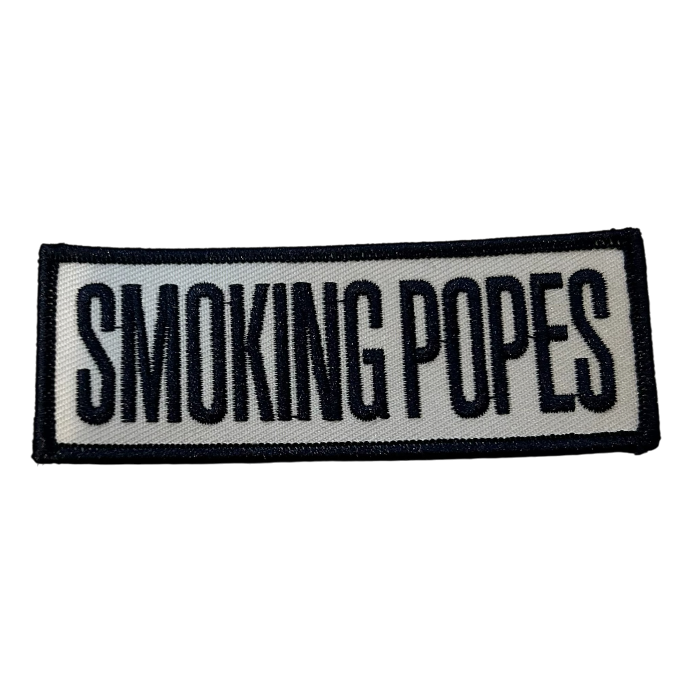Smoking Popes Iron On Patch