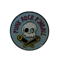 Punk Rock Pinball Enamel Pin