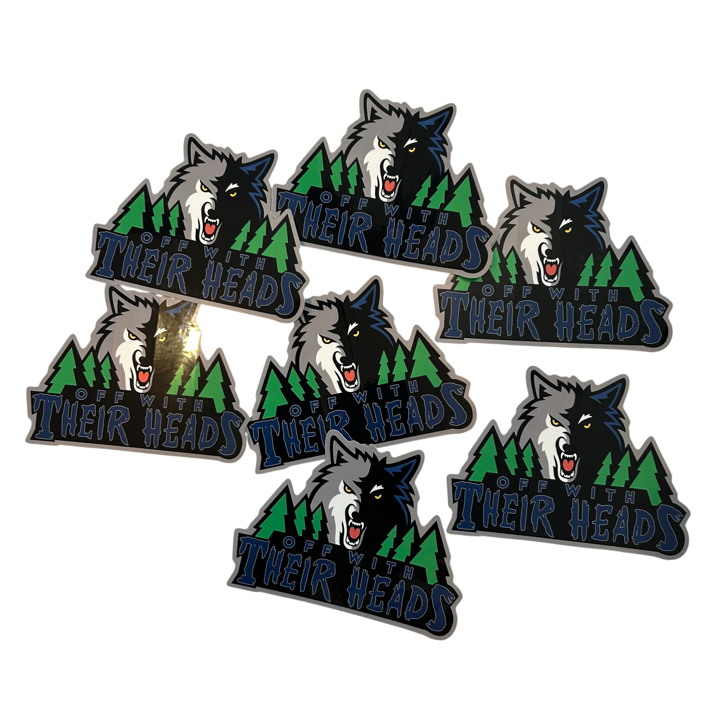 Off With Their Heads "Wolves" Sticker