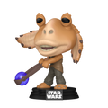 POP! Star Wars: PM 25th- Jar Jar Binks w/ Booma Balls