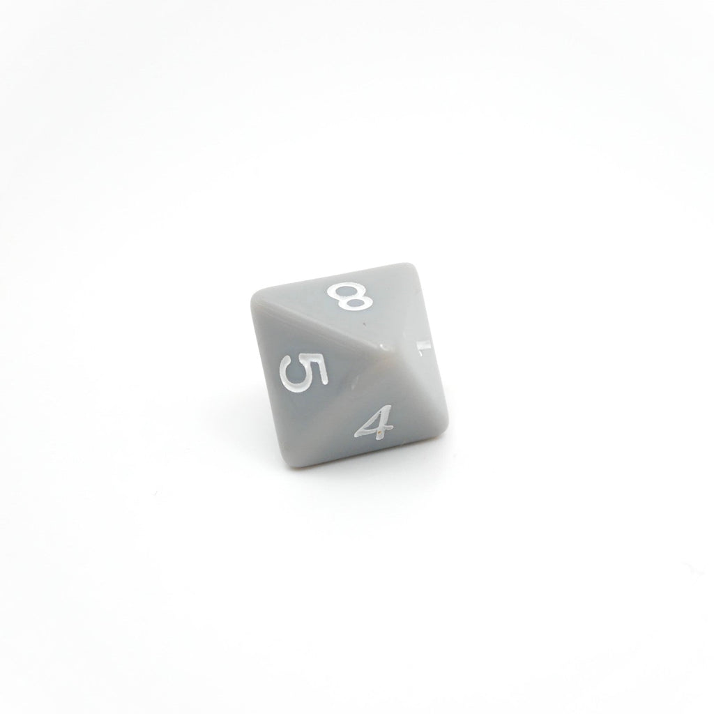 Quietus - 7 Piece DnD Dice Set | Acrylic RPG Gaming Dice