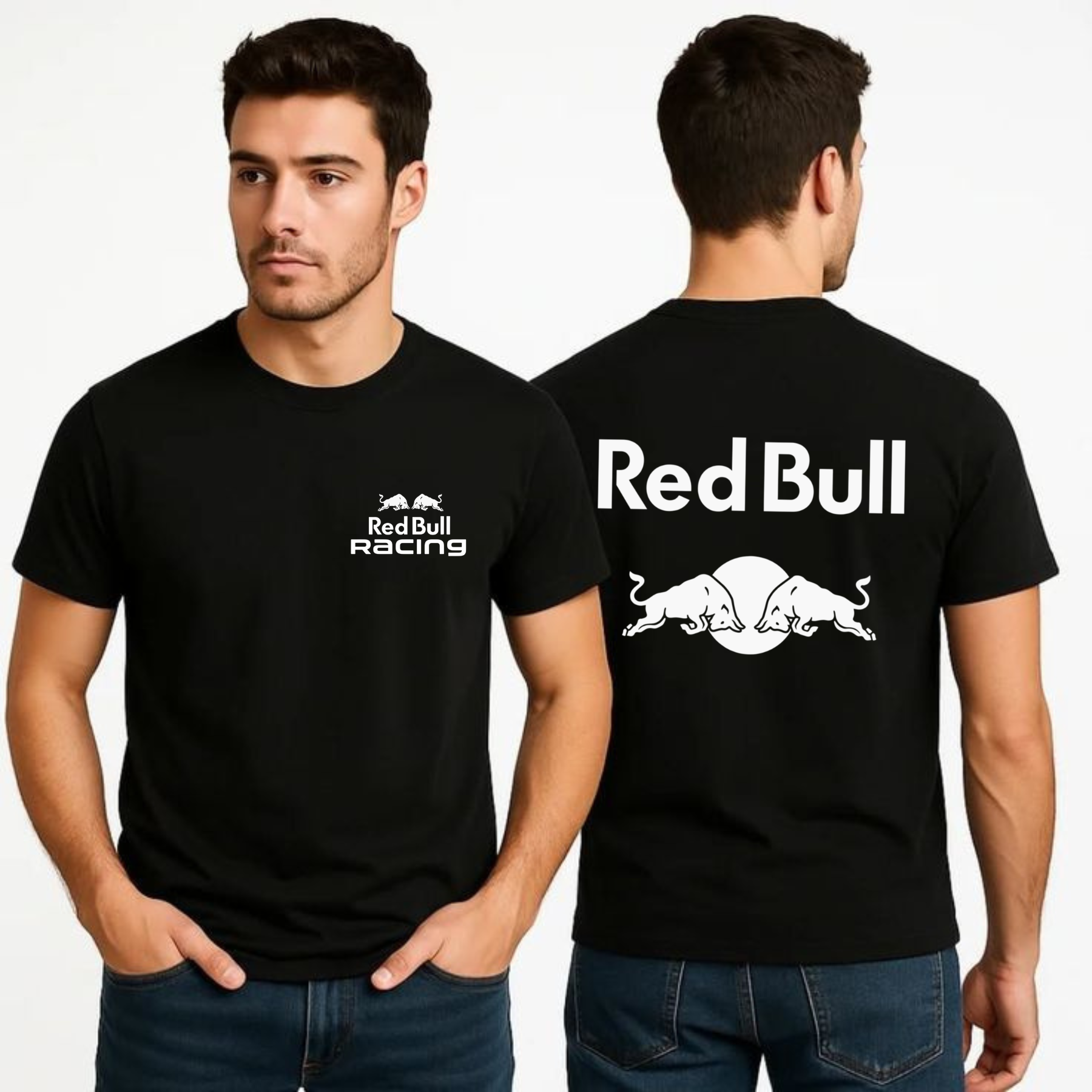 Racing Double-Sided T-Shirt – Starboy Bull Graphic Tee