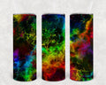 Rainbow Ink 20 oz Skinny Tumbler