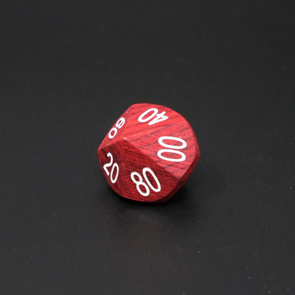Redwood Forest - 7 Piece DnD Dice Set | Wood RPG Gaming Dice
