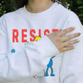 Resist Street Shirt – Vintage 90s Graphic Rabbit Sweatshirt