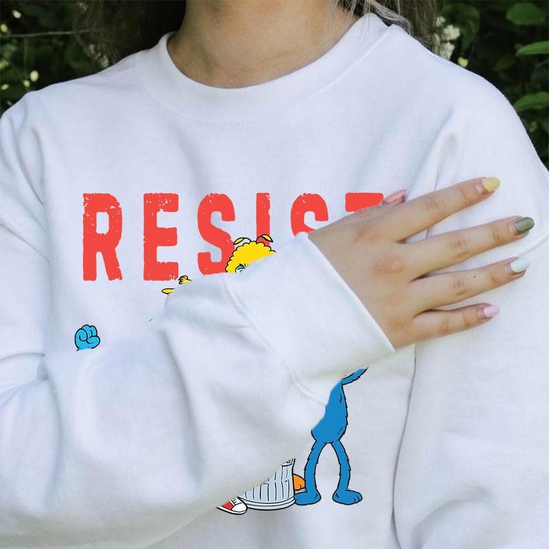 Resist Street Shirt – Vintage 90s Graphic Rabbit Sweatshirt