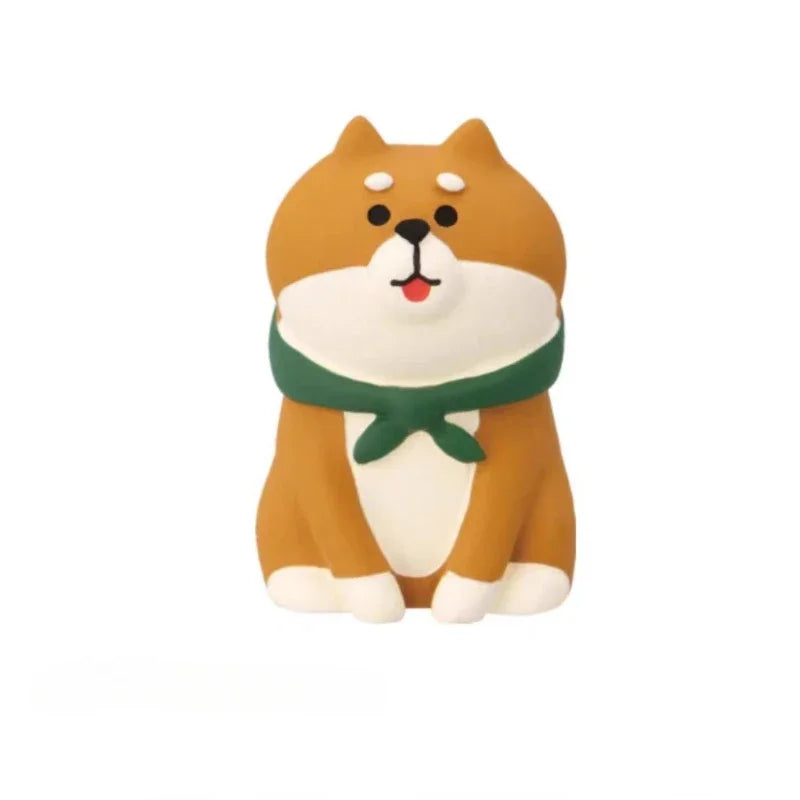 Japanese Cat Statue - Resin Animal Figurine for Desk Decor Tourist group series Collectible Cute Anime Cat Gift for Travelers
