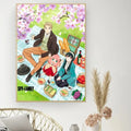 Classic Retro Wall Art, Anime "Spy X Family", HD Canvas Printed Poster, Home Living Room Bedroom Decorative Painting