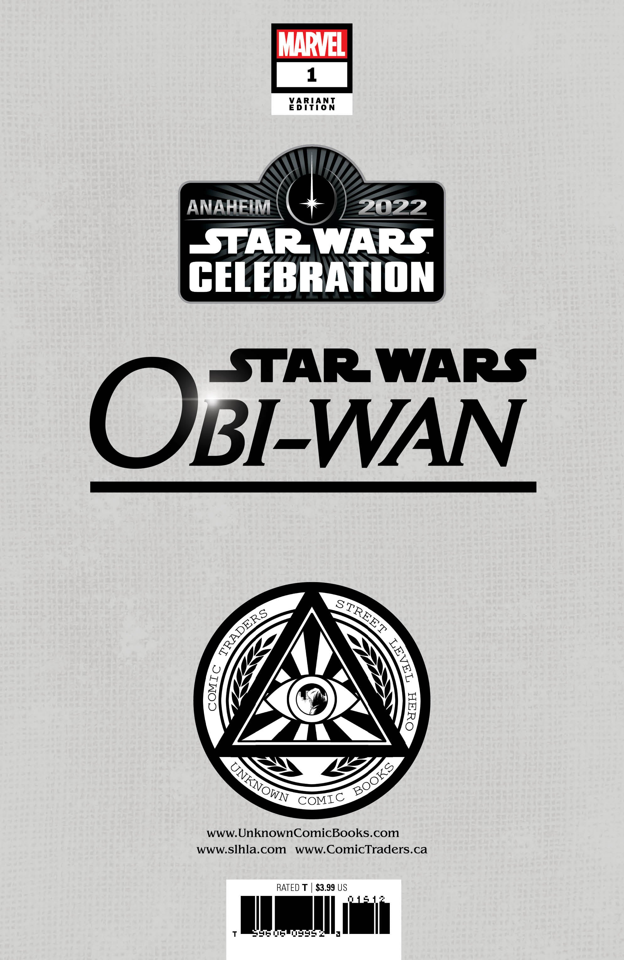 [Signed by David Nakayama] STAR WARS: OBI-WAN KENOBI 1 Virgin Con UNKNOWN COMICS DAVID NAKAYAMA EXCLUSIVE VAR