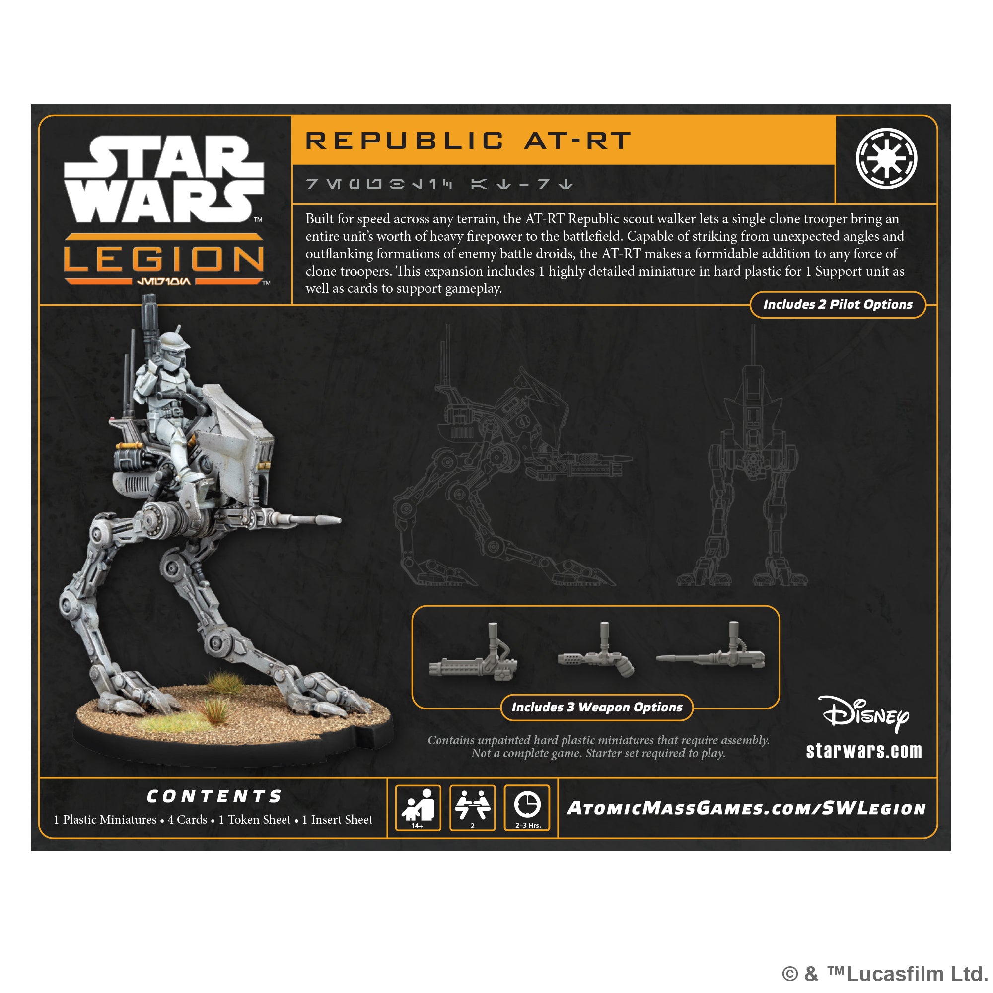 Star Wars: Legion - Republic AT-RT
