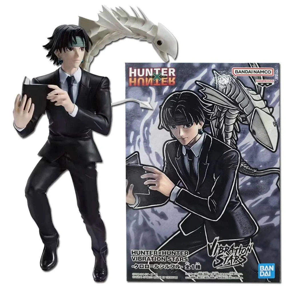 6 PCS Hunter X Hunter Figurines, Chrollo Killua Gon Hisoka Kurapika Illumi Action Figure PVC Statue