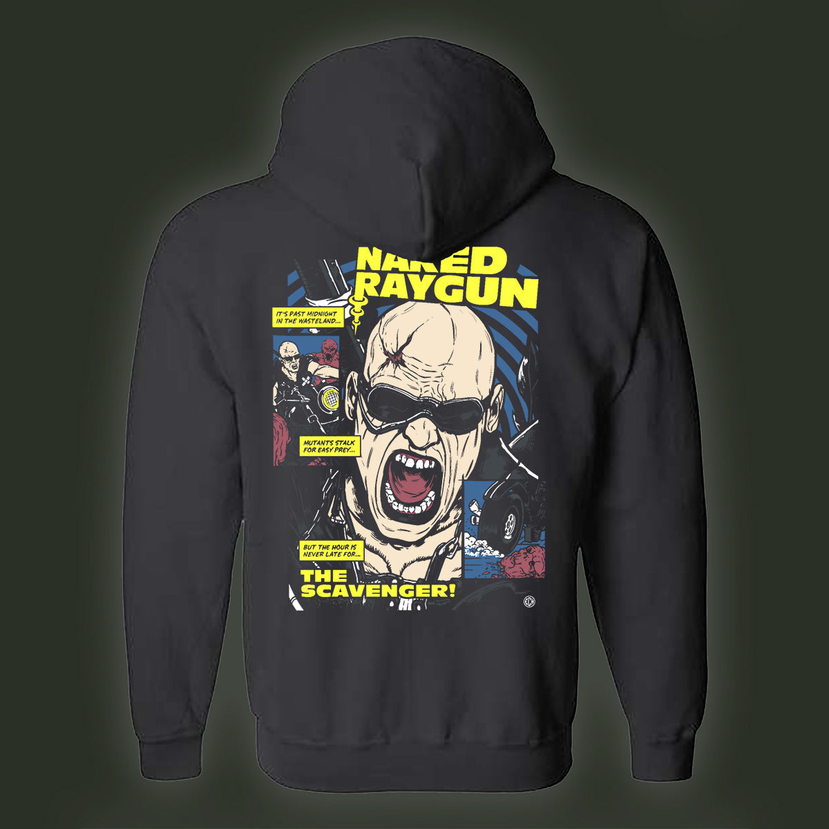Naked Raygun “The Scavenger" Zip-up Hoodie