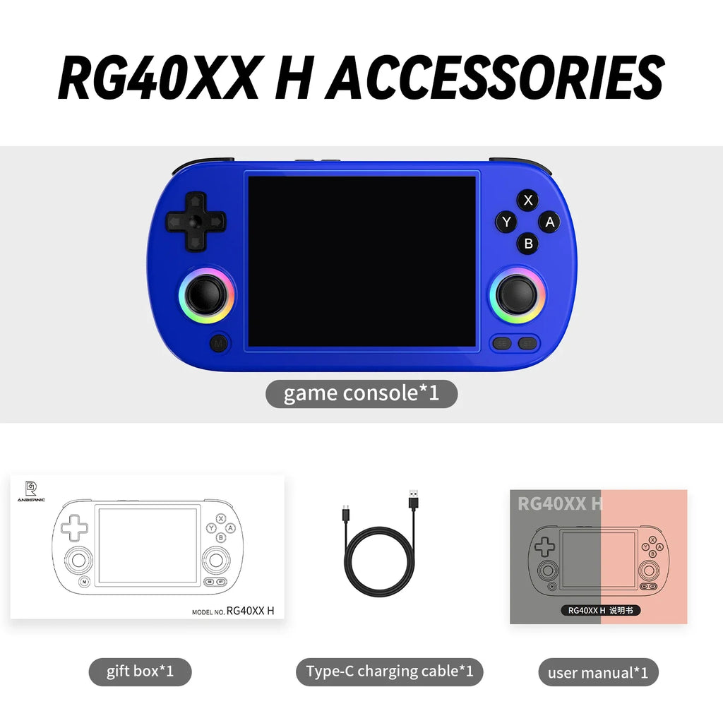 Anbernic RG40XX H Handheld Game Console With Linux