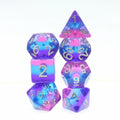 Purple Sky RPG Dice Set