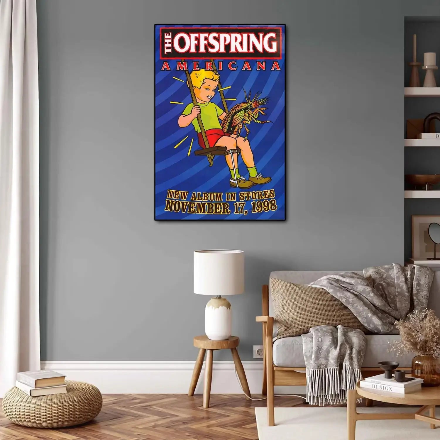 the offspring Anime Video Game Canvas Art Poster and Wall Art Picture Print Modern Family bedroom Decor Posters