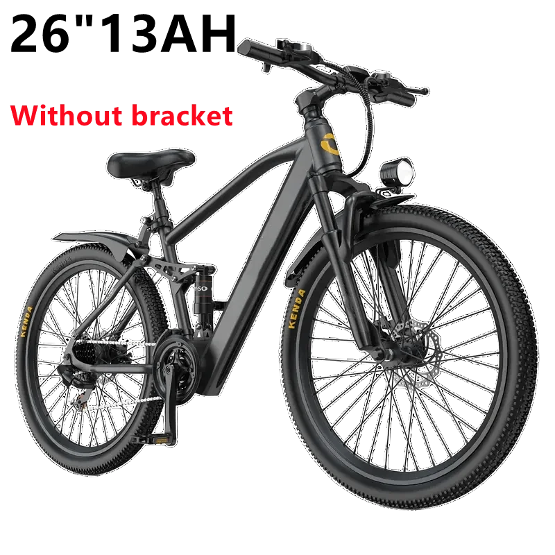 Adults Electric Bicycle, 26" 24" Electric Mountain Bike with 36V Battery Peak 500W Motor,21 Speed Ebike Electric Bike for Adults
