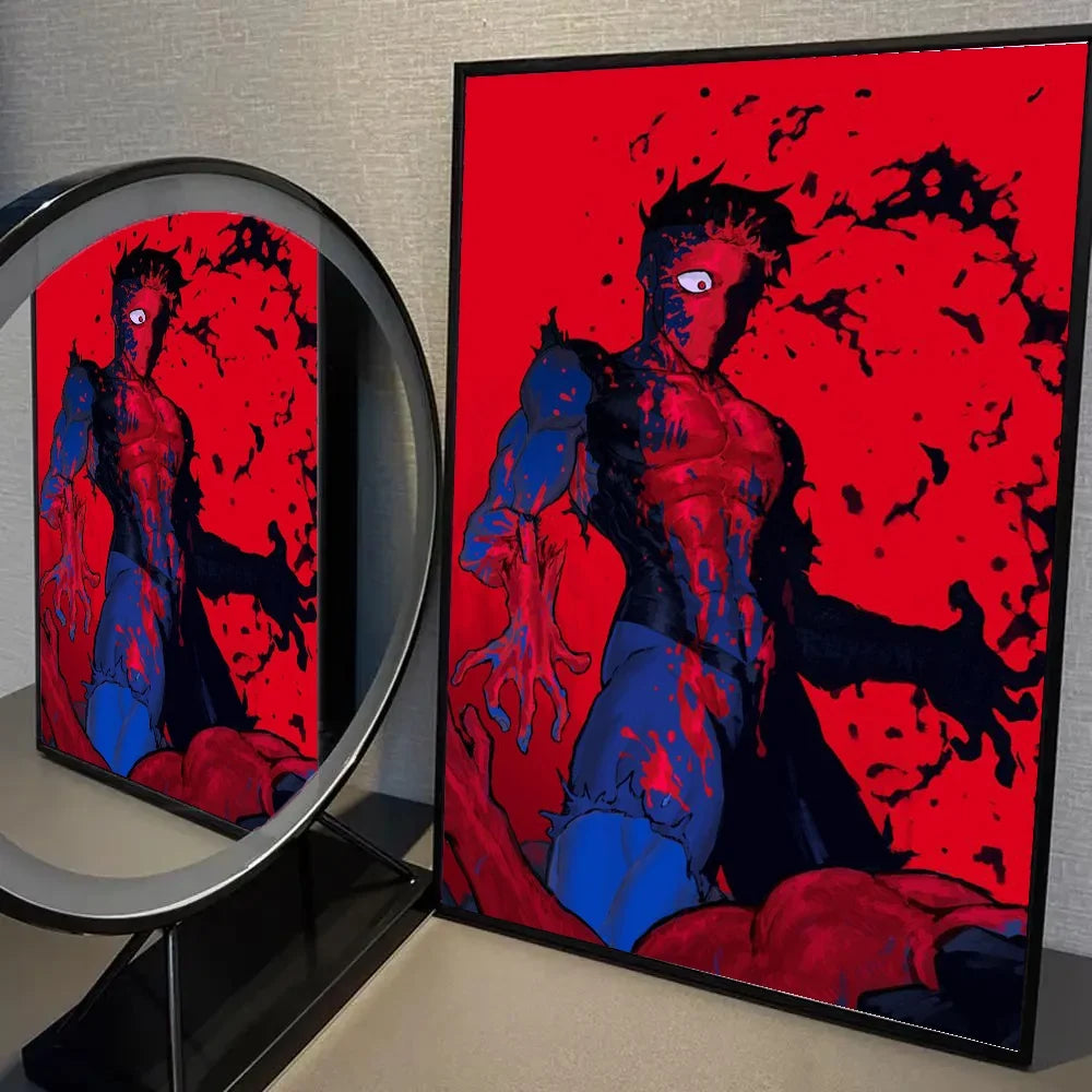 Super-Man Us Anime I-Invincible Poster HD Posters Home Room Bar Cafe Decor Art Wall Painting Picture