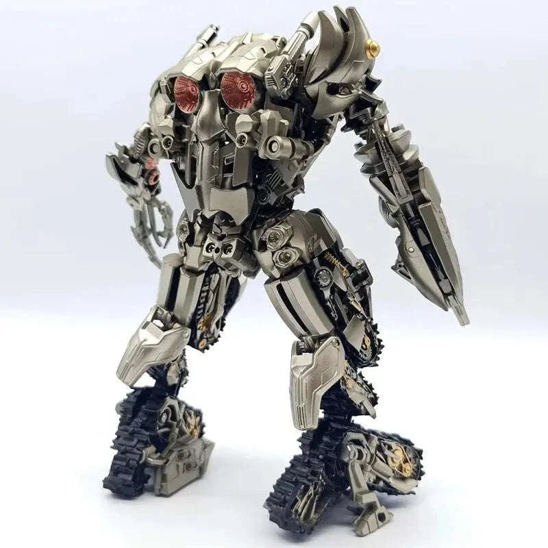 Megatron Action Figure, Transformers Tank Transformation Galvatron Anime Figurines Decepticon