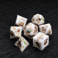 Kickstarter Dice – Canine Legends Beagle Resin DND Dice Set | Curious Guardian Dice for RPG Collectors