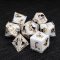 Kickstarter Dice – Canine Legends Husky Resin DND Dice Set | Adventure Dice