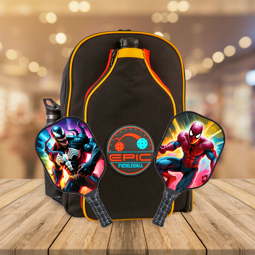 Spiderman/Venom - EPIC Pickleball Backpack and Cooler Bundle