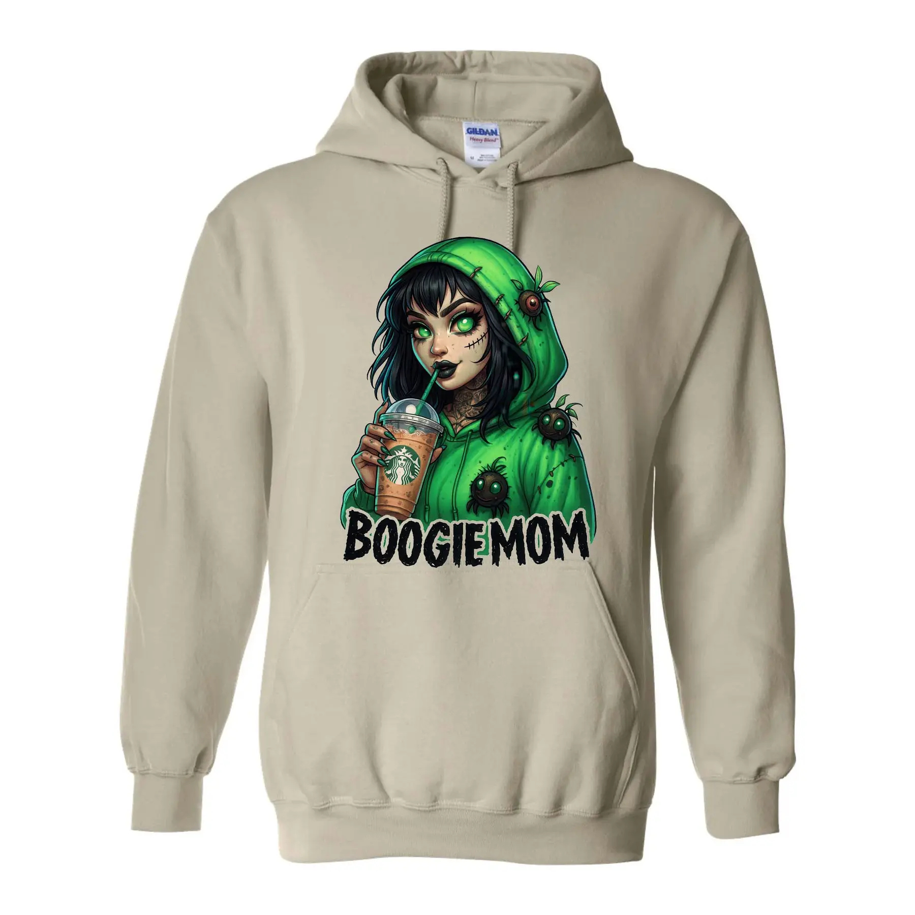 Spooky Mama Horror Characters Hoodie