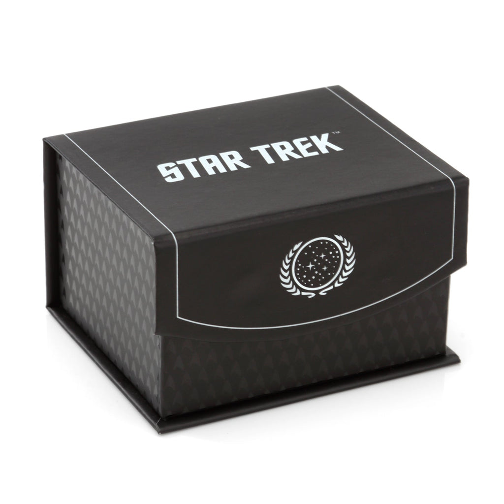 Star Trek Gold Plated Delta Shield Cufflinks