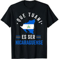 Stylish Heritage Nicaragua Flag T-Shirt – Nicoya Design Tee