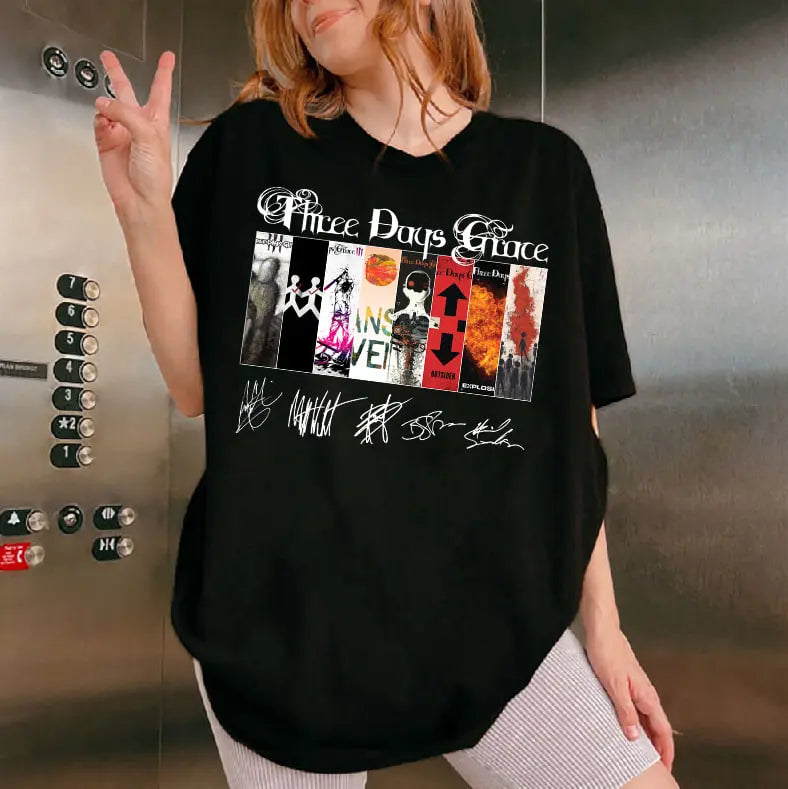 TDG Album T-Shirt – Rock Band Tee, Concert Outfit, Fan Gift, Vintage Style, Unisex