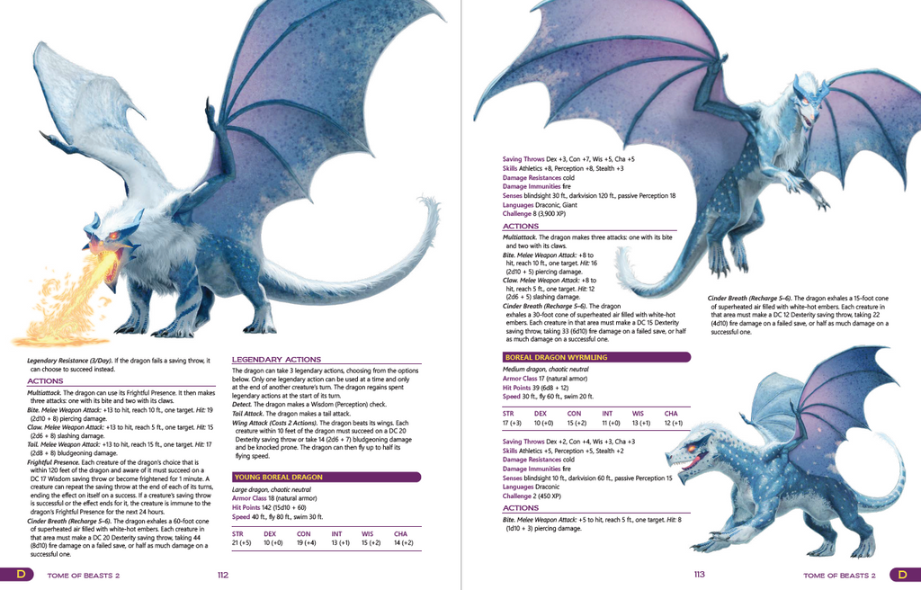 Tome of Beasts II (Hardcover) (5E)
