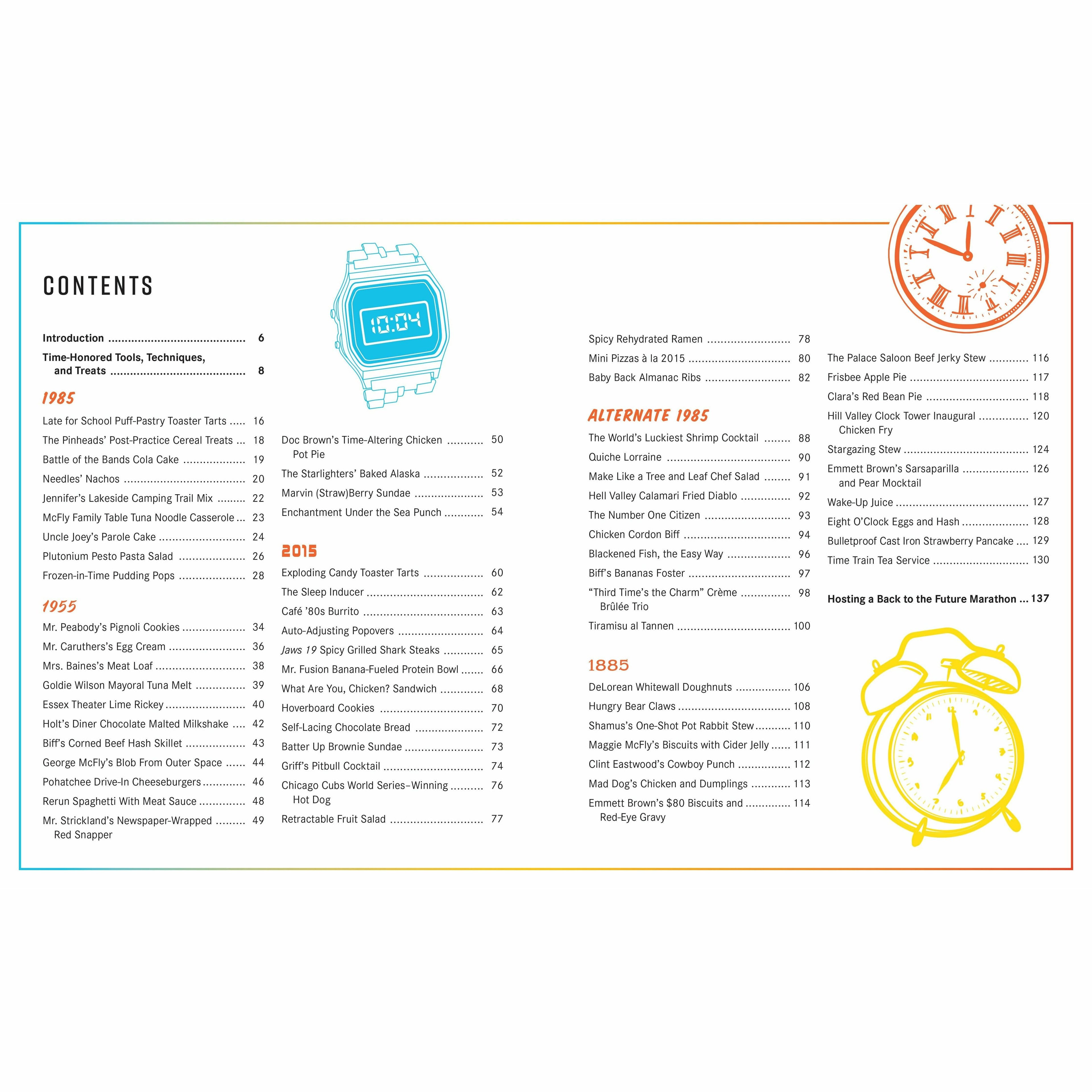 'Back to the Future: The Official Hill Valley Cookbook' — by Allison Robicelli [2020]